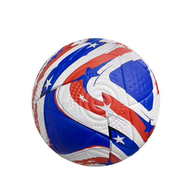 PU leather thermal bonded soccer ball