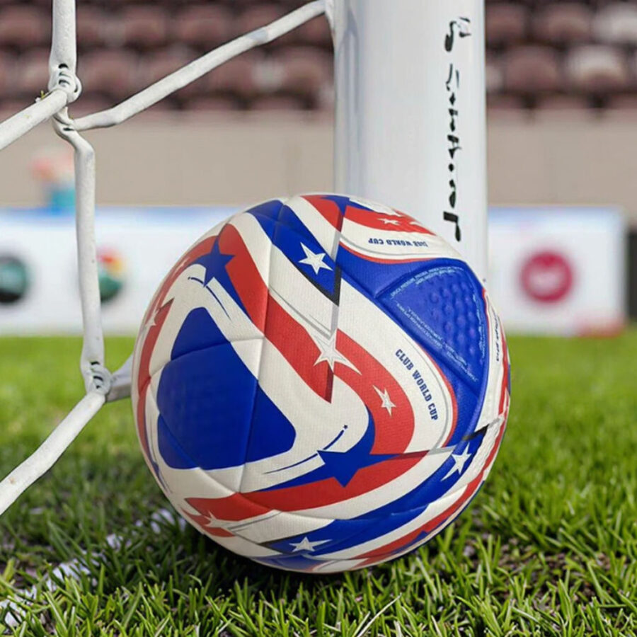 PU leather thermal bonded soccer ball