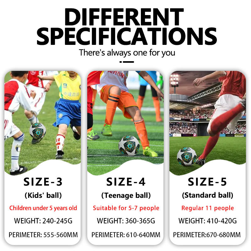 Durable Seamless Match Footballs