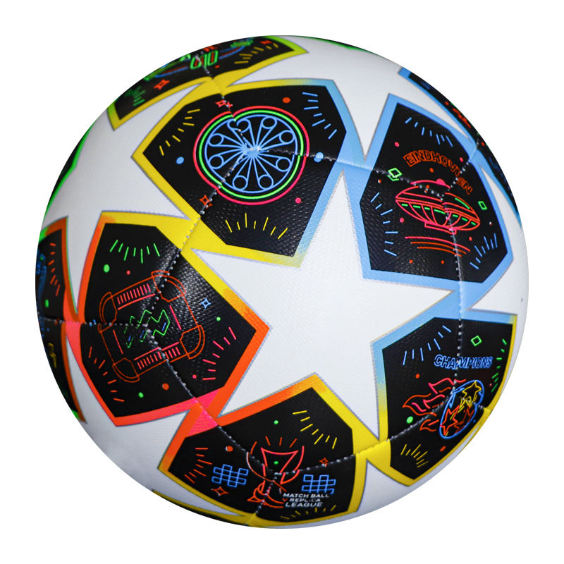 PU Match Footballs for Sports and Training