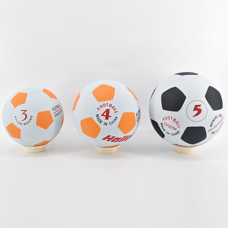 High quality rubber soccer ball