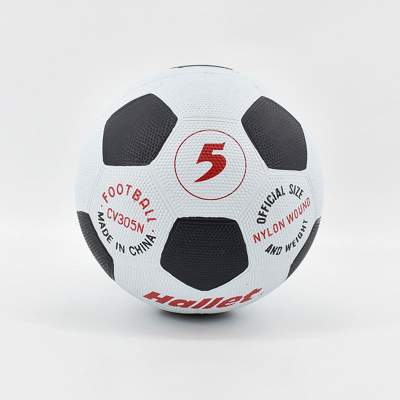 High quality rubber soccer ball