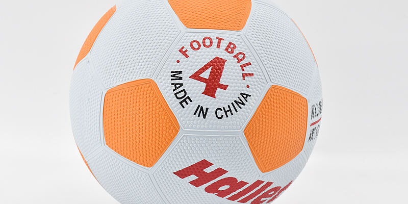 High quality rubber soccer ball