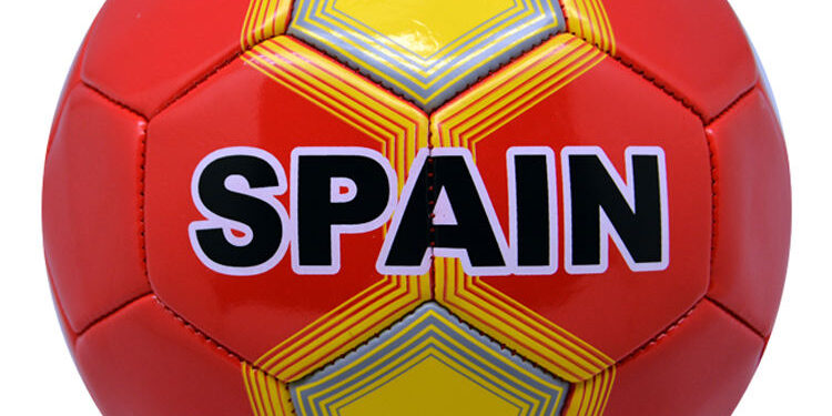 Spain Flag Promotional Football